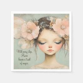 Guardanapo De Papel Fada De Fada Fábrica De Whimsso, Asas De Borboleta