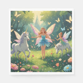 Guardanapo De Papel Fairy Wonderland Collection Paper