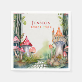 Guardanapo De Papel FAIRYCORE Princesa Fairytalle Castle Reino Unido P