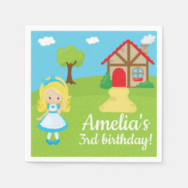 Guardanapo De Papel Fairytale Storytime Goldilock e Três Ursos