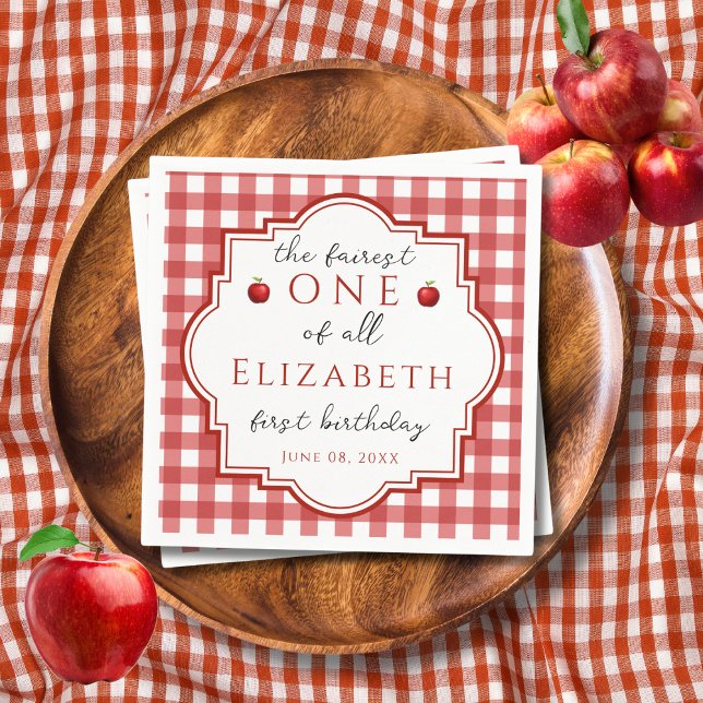 Guardanapo De Papel Fairytalt Princesa Mais Justa Um Aniversário da Xa (Criador carregado)