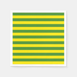 Guardanapo De Papel Faixa Amarela e Verde