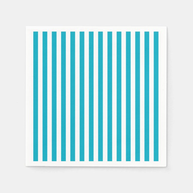 Guardanapo De Papel Faixa Azul Náutica (Frente)