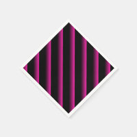 Faixa Diagonal Misturada a Preto e Rosa Quente