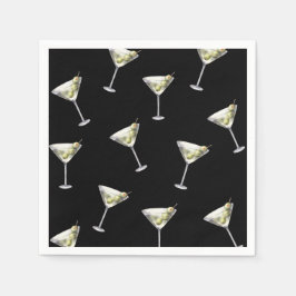 Guardanapo De Papel Fale 30 Comigo, Dirty Martini aniversário de 30 an