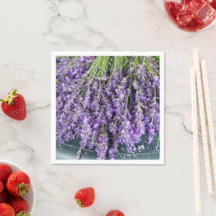 Guardanapo De Papel Falhas de papel Lavanda