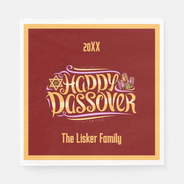 Guardanapo De Papel Família de Passagens (Frente)