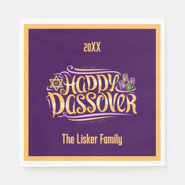 Guardanapo De Papel Família de Passagens (Frente)