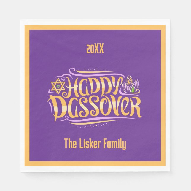 Guardanapo De Papel Família de Passagens (Frente)