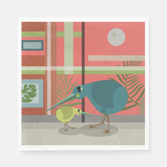 Guardanapo De Papel Família Kiwi (Frente)