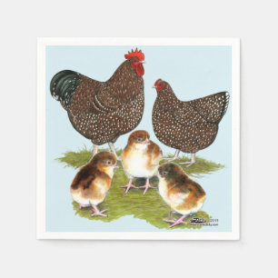 Guardanapo De Papel Família Orpington Jubilee Chicken