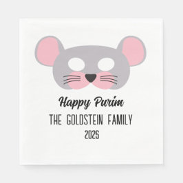 Guardanapo De Papel fantasia de mascarada de máscara de rato