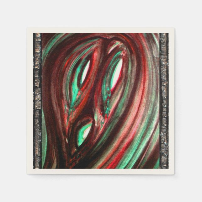 Guardanapo De Papel Fantasma da Solidão (Frente)