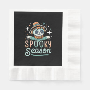 Guardanapo De Papel fantasma engraçado com chapéus, temporada assustad