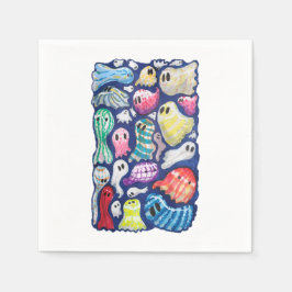 Guardanapo De Papel Fantasmas inclusivos