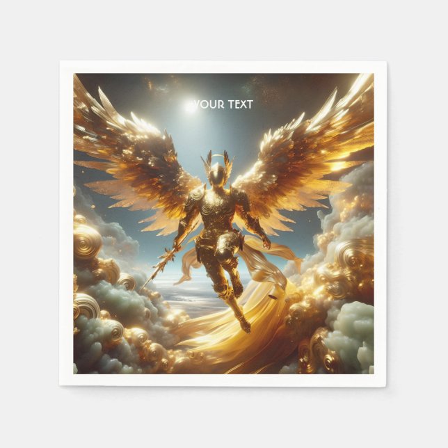 Guardanapo De Papel Fantasy Cute Flying Wingor (Frente)