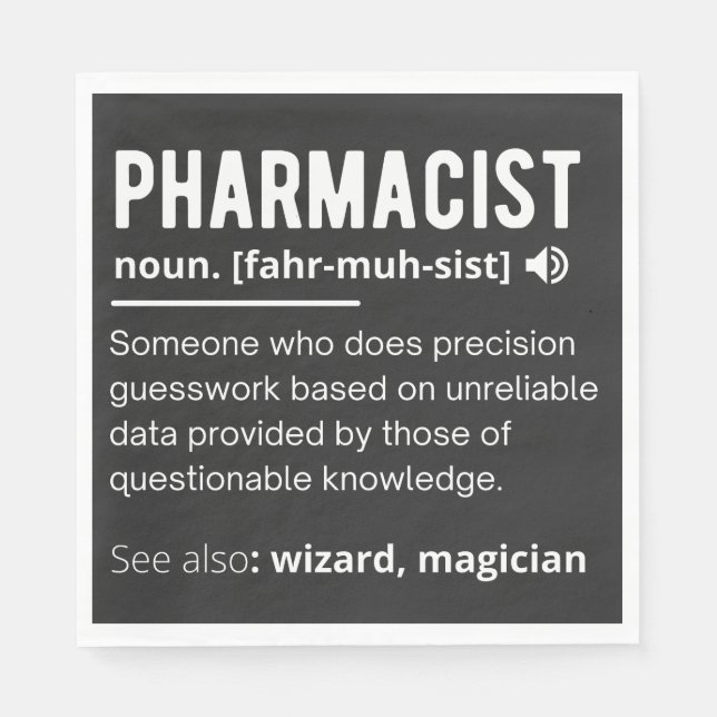 Guardanapo De Papel farmacêutico (Frente)