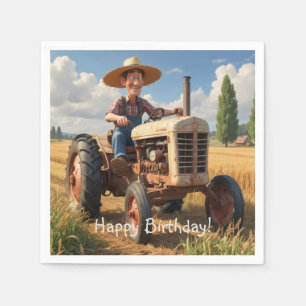 Guardanapo De Papel Farmer No Trator