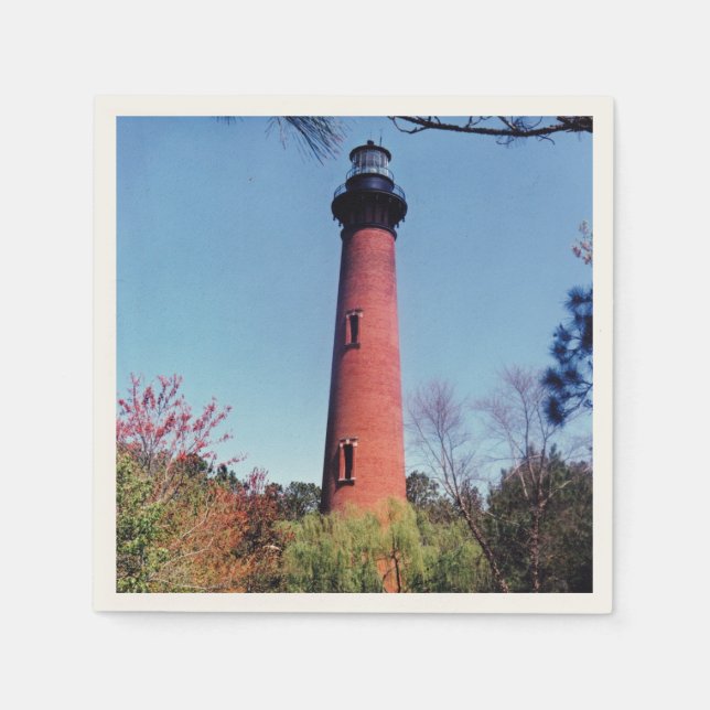 Guardanapo De Papel Farol Currituck (Frente)
