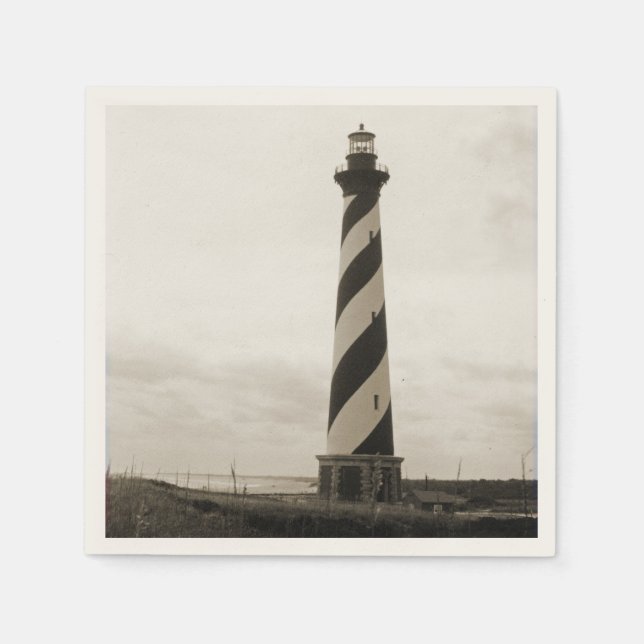 Guardanapo De Papel Farol do Cabo Hatteras (Frente)