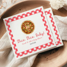 Fatia, Fatia, Bebê! Chá de fraldas de pizza