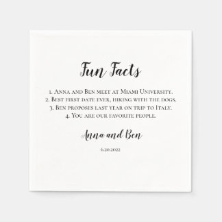 Guardanapo De Papel Fato divertido Nápoles