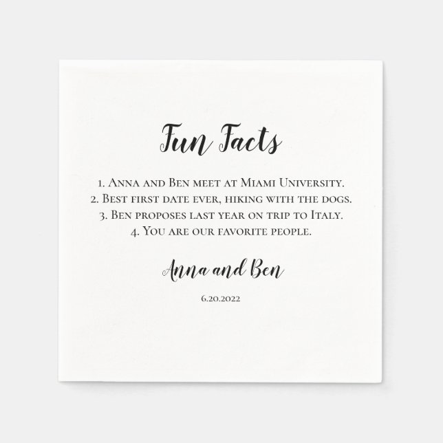 Guardanapo De Papel Fato divertido Nápoles (Frente)