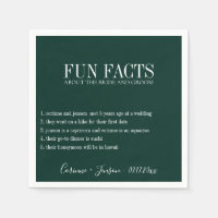 Fatos divertidos Emerald Green Personalizado