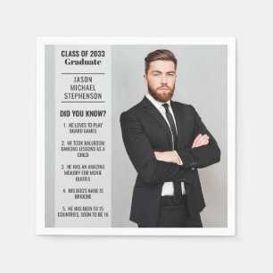 Guardanapo De Papel Fatos divertidos você conhecia a foto moderna da