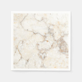 Guardanapo De Papel Faux Brown Marble