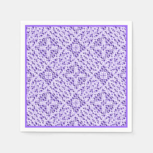 Guardanapo De Papel Faux Crochet Mauve