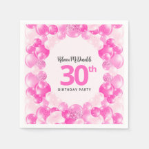 Faux Faux Glitter aniversário de 30 anos