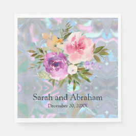 Guardanapo De Papel Faux Madre de Pearl