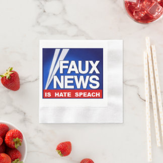Guardanapo De Papel Faux News