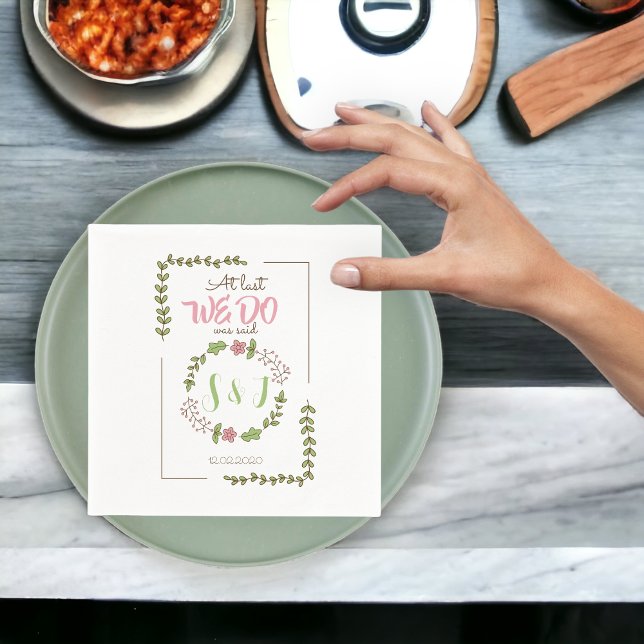 Guardanapo De Papel Fazemos Casamento (Criador carregado)