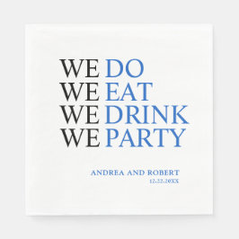 Guardanapo De Papel Fazemos Casamento