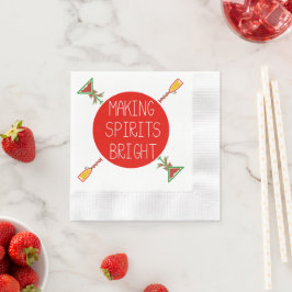 Guardanapo De Papel Fazer "Espíritos" Coquetel Brilhante Napkins