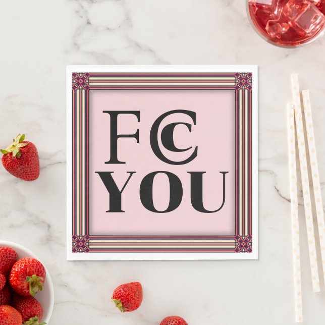 Guardanapo de papel FCC YOU (Insitu)