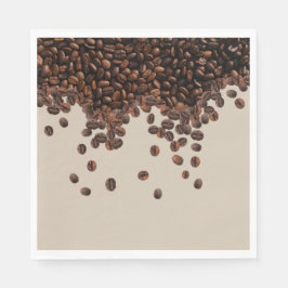Guardanapo De Papel Feijões de café