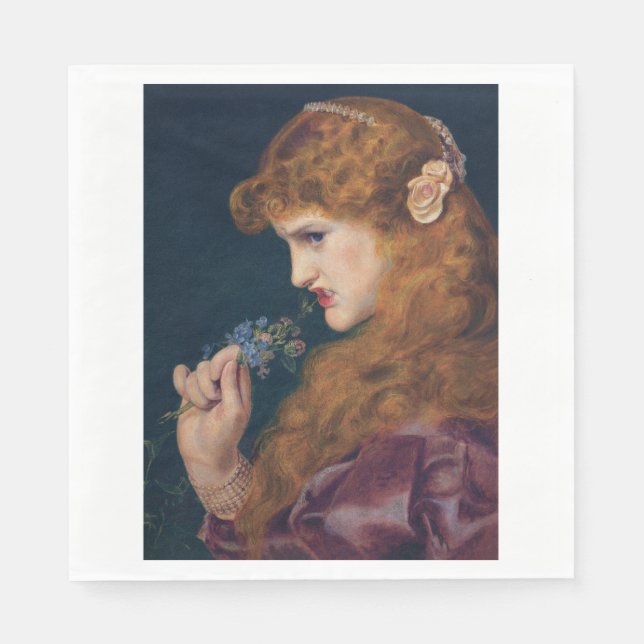 Guardanapo De Papel Feisty Red Hired Woman (Sombra do Amor) (Divórcio) (Frente)