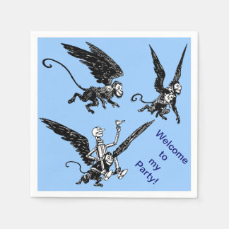 Guardanapo De Papel Feiticeiro de Oz, Festa Personalizada de Crianças 