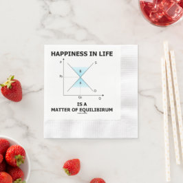 Guardanapo De Papel Felicidade Na Vida É Uma Questão De Equilíbrio Eco