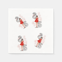 Guardanapo De Papel Feliz 25, ilustração