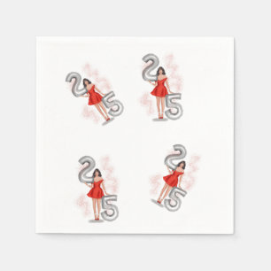 Guardanapo De Papel Feliz 25, ilustração