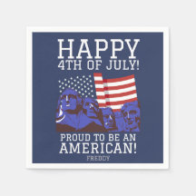 Feliz 4 de julho Festa do Dia da Independência