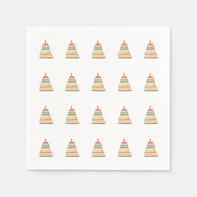 Guardanapo De Papel Feliz aniversário (Frente)