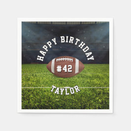 Guardanapo De Papel Feliz Aniversário da Equipe de Futebol