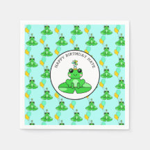 Feliz aniversário do Sapo Personalizado