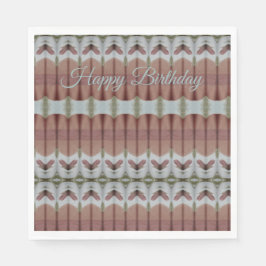 Guardanapo De Papel Feliz Aniversário Ou Qualquer Ocasião Bonito Napki