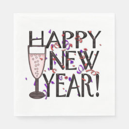 Guardanapo De Papel Feliz ano novo